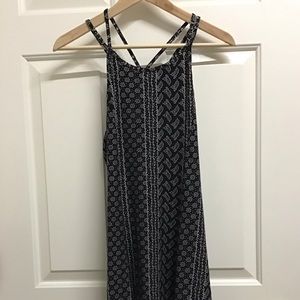 Paisley fit and flare dress